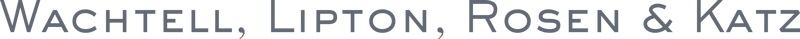Wachtell Lipton Rosen & Katz