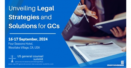 General Counsel Summit in September in California